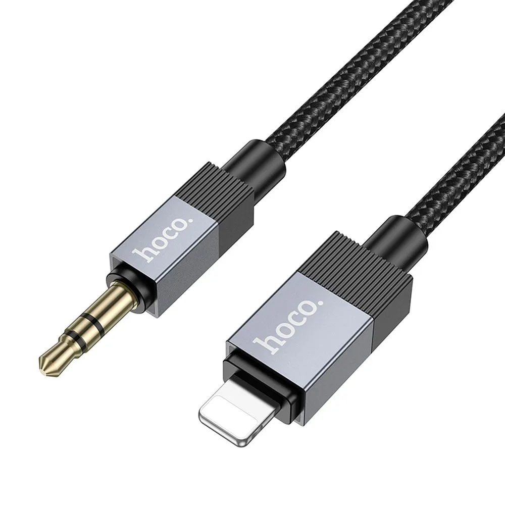 Lightning Audio Cable - 3.5mm HOCO UPA32A, 1m, Black