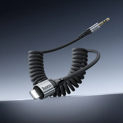 Lightning Audio Cable - 3.5mm HOCO UPA33A, 1.5m, Black