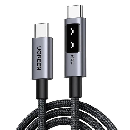USB-C Data and Charging Cable - USB-C UGREEN L509, 100W, 1m, Gray