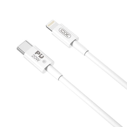 USB-C to Lightning Data and Charging Cable XO Design NB-Q189A, 20W, 1m, White
