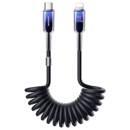 USB-C to Lightning Data and Charging Cable Joyroom S-A43 Crystal, 30W, 1.5m, Black