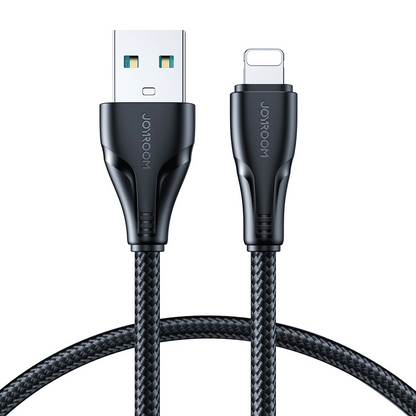 USB-A to Lightning Data and Charging Cable Joyroom S-A11, 18W, 1.2m, Black