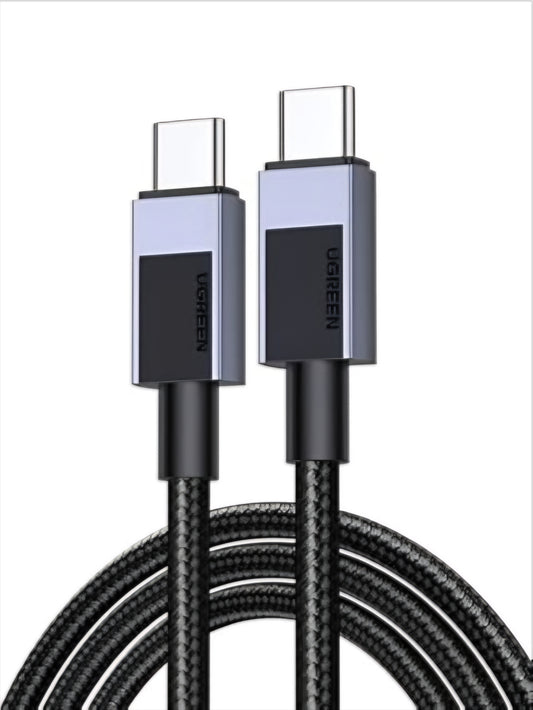 USB-C to USB-C Data and Charging Cable UGREEN L512, 100W, 2m, Gray