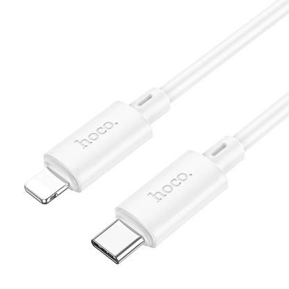 USB-C to Lightning Data and Charging Cable HOCO X88, 20W, 1m, White