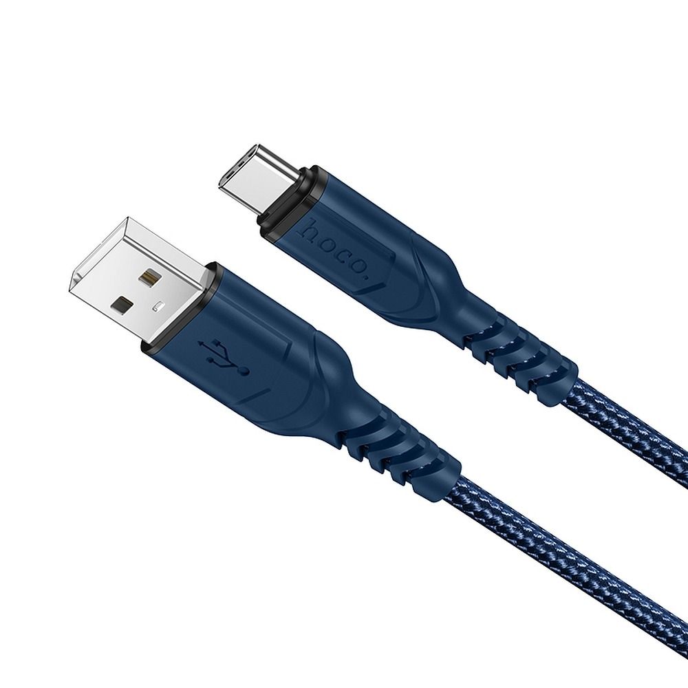 USB-A to USB-C Data and Charging Cable HOCO X59 Victory, 18W, 1m, Blue