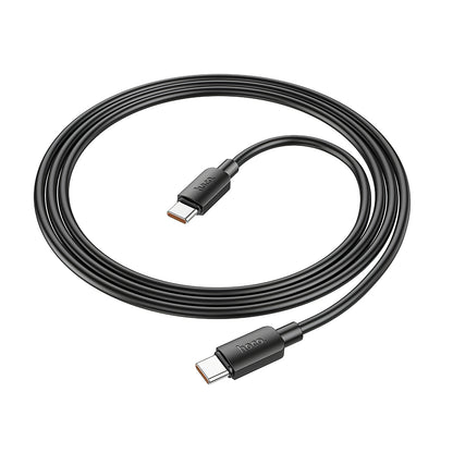 USB-C Data and Charging Cable - USB-C HOCO X96, 100W, 1m, Black