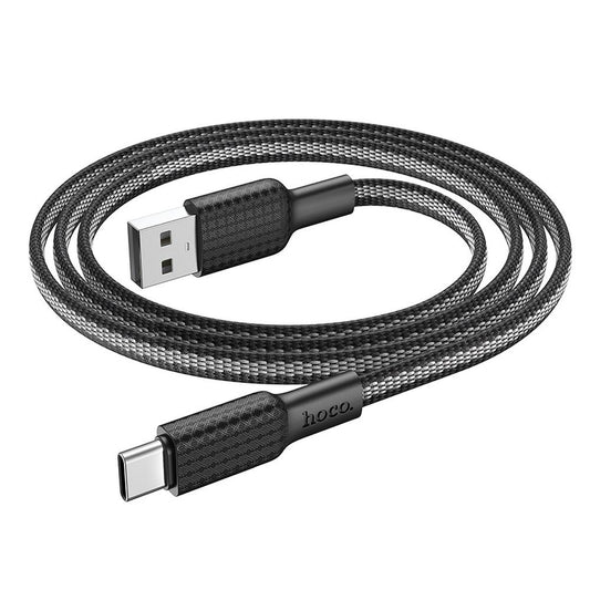 USB-A to USB-C Data and Charging Cable HOCO X69, 18W, 1m, Black