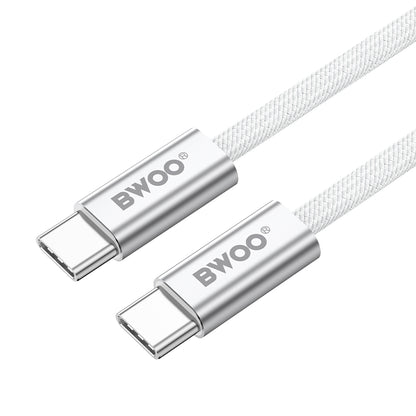 USB-C Data and Charging Cable - USB-C BWOO BO-X317C, 240W, 1m, White