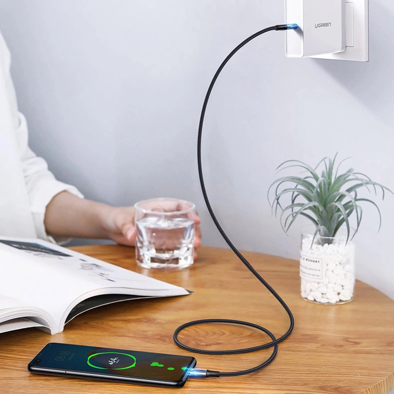 USB-C Data and Charging Cable - USB-C UGREEN US316, 100W, 1.5m, Gray