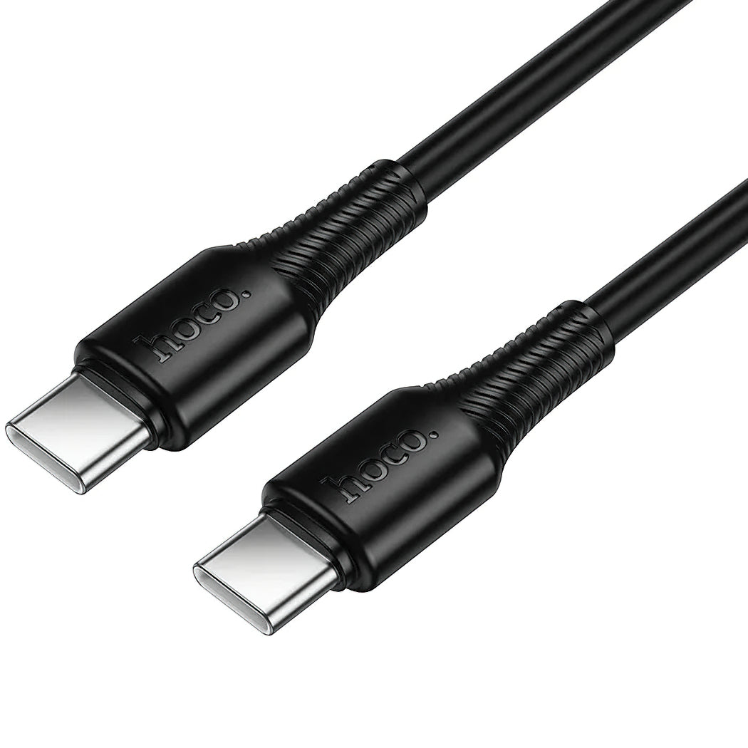 USB-C Data and Charging Cable - USB-C HOCO X120, 60W, 1m, Black