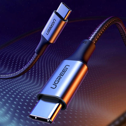 USB-C Data and Charging Cable - USB-C UGREEN US316, 100W, 1.5m, Gray
