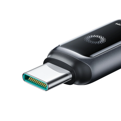 USB-C to Lightning Data and Charging Cable Joyroom S-A55 StarFlight Display, 30W, 1.2m, Black