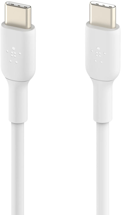USB-C Data and Charging Cable - USB-C Belkin BoostCharge, 60W, 1m, White CAB003bt1MWH