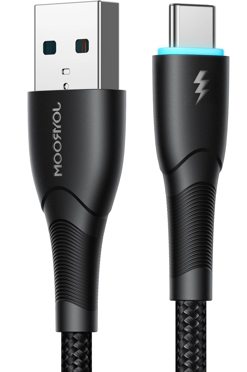 USB-A to USB-C Data and Charging Cable Joyroom S-A32, 18W, 1m, Black