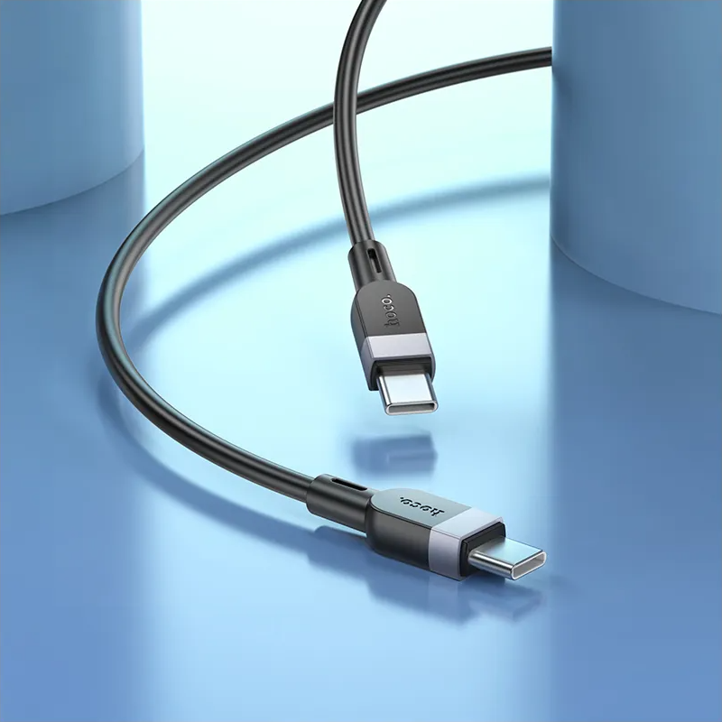 USB-C Data and Charging Cable - USB-C HOCO X109, 60W, 2m, Black