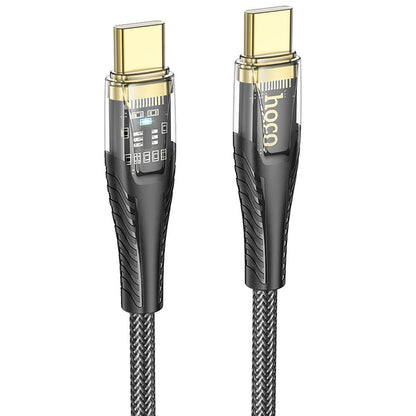 USB-C to USB-C Data and Charging Cable HOCO U121, 60W, 1.2m, Black