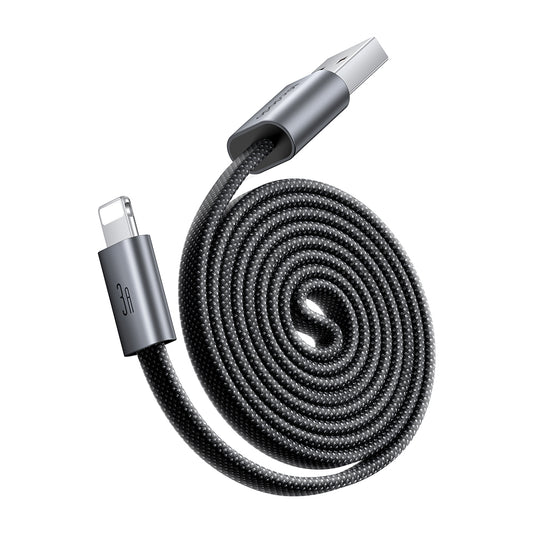 USB-A to Lightning Data and Charging Cable McDodo CA-1160, 18W, 1m, Black