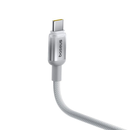 Baseus Discolor USB-A to USB-C Data and Charging Cable, 100W, 2m, Silver E0420700