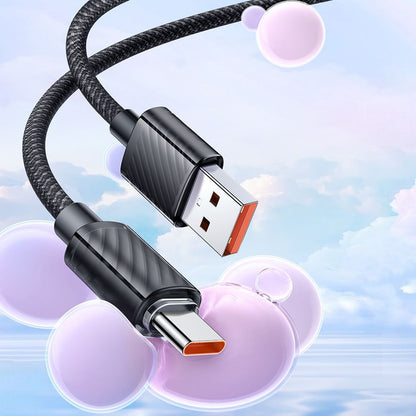 USB-A to USB-C Data and Charging Cable McDodo CA-3650, 100W, 1.2m, Black