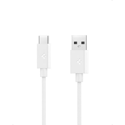 USB-A to USB-C Spigen Essential Data and Charging Cable, 60W, 2m, White ACA08716