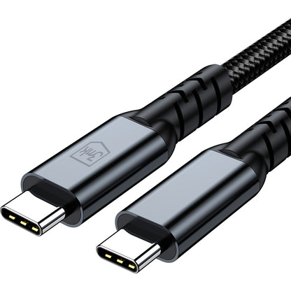 USB-C Data and Charging Cable - USB-C 3MK Hyper Thunderbolt 4, 240W, 1m, Black
