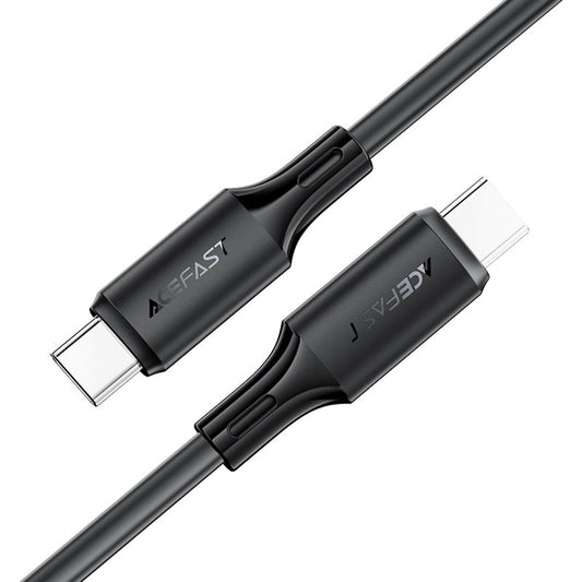 USB-C Data and Charging Cable - USB-C Acefast C17-03, 60W, 1.2m, Black