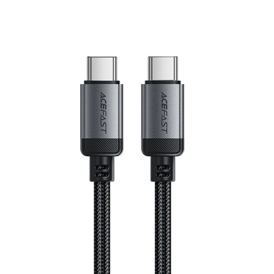 USB-C Data and Charging Cable - USB-C Acefast C20-03, 60W, 1.2m, Black