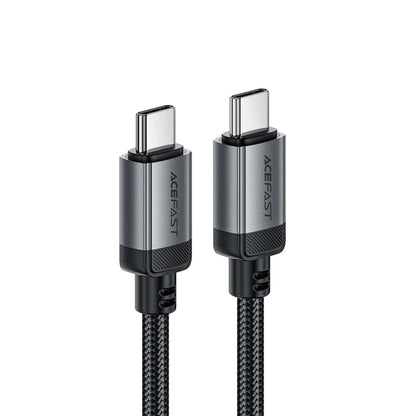 USB-C Data and Charging Cable - USB-C Acefast C20-03, 60W, 1.2m, Black