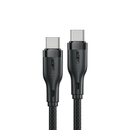 USB-C Data and Charging Cable - USB-C Acefast C8-03, 60W, 1.2m, Black