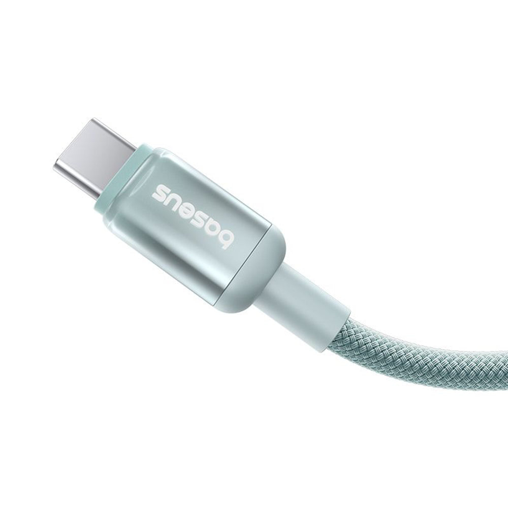 Baseus Discolor USB-C to USB-C Data and Charging Cable, 100W, 2m, Blue Green E0420703