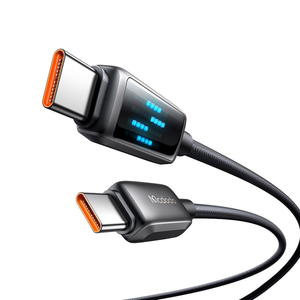 USB-C Data and Charging Cable - USB-C McDodo CA-4250 Display, 100W, 1.2m, Black