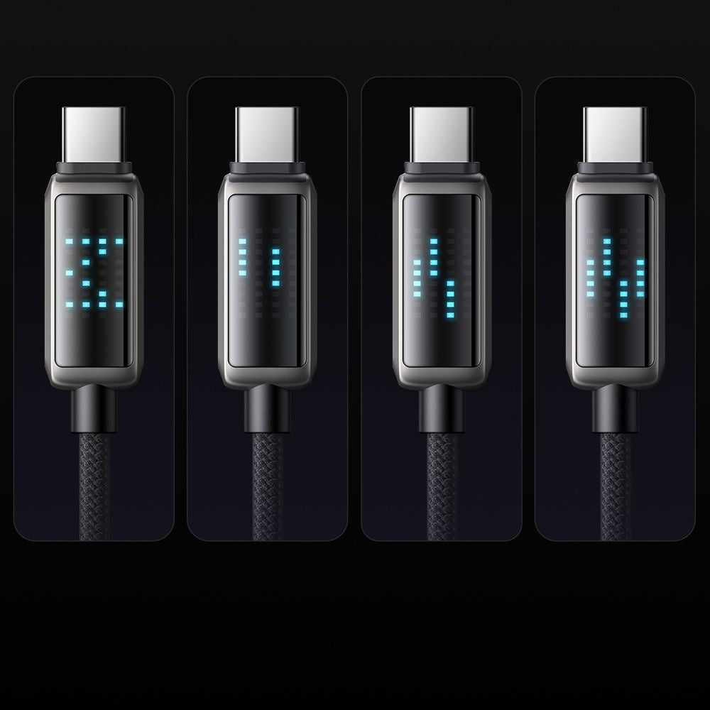 USB-C Data and Charging Cable - USB-C McDodo CA-4250 Display, 100W, 1.2m, Black