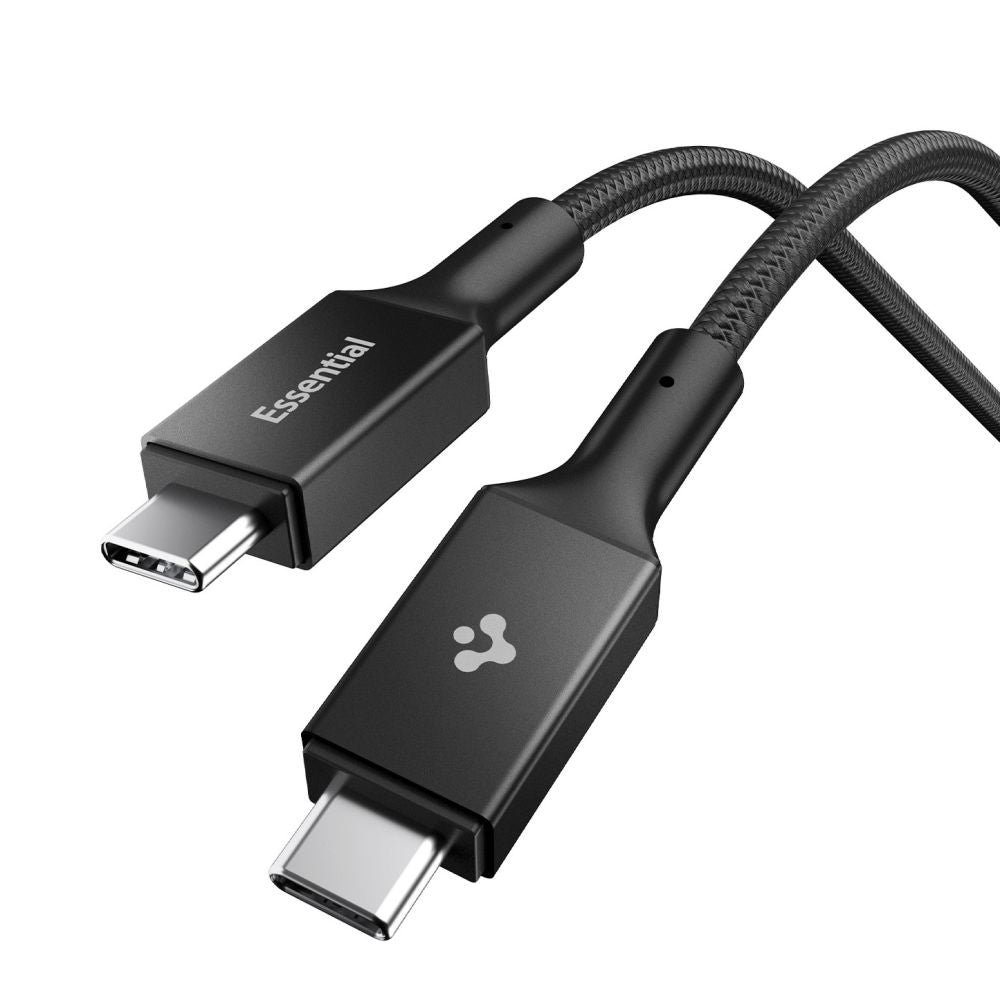 USB-C Data and Charging Cable - USB-C Spigen EB10010CC, 100W, 1m, Black ACA09459