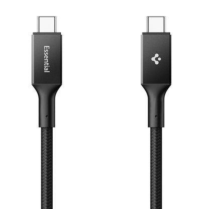 USB-C Data and Charging Cable - USB-C Spigen EB10010CC, 100W, 1m, Black ACA09459