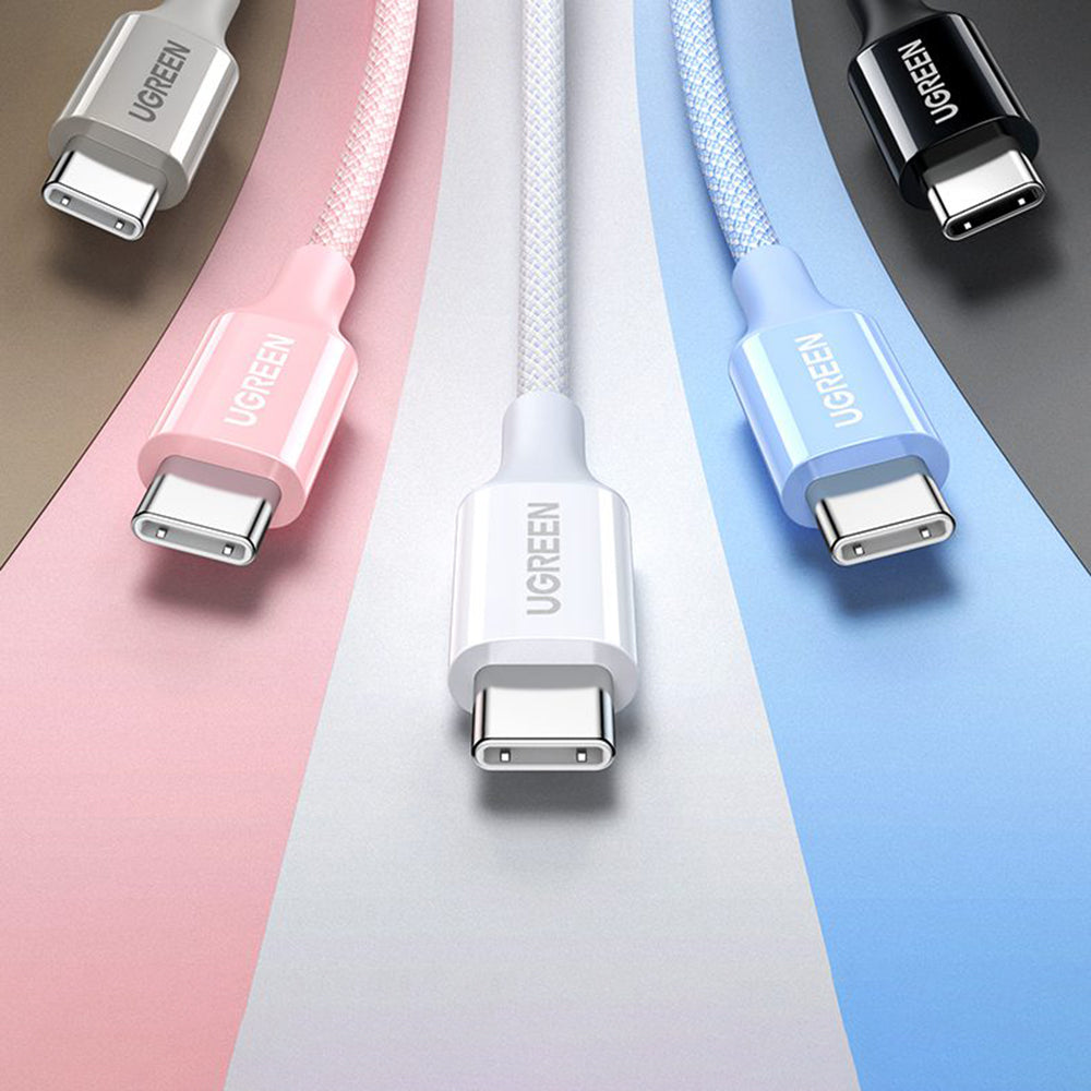 USB-C Data and Charging Cable - USB-C UGREEN L501, 60W, 1m, White