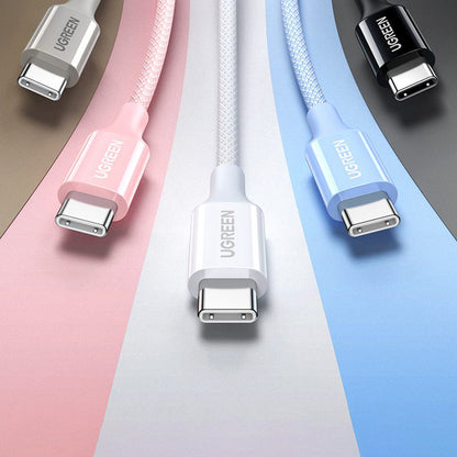 USB-C Data and Charging Cable - USB-C UGREEN L501, 60W, 1m, White