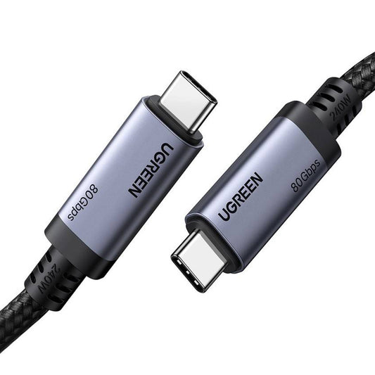 USB-C Data and Charging Cable - USB-C UGREEN L706 (65383), 240W, 1m, Black