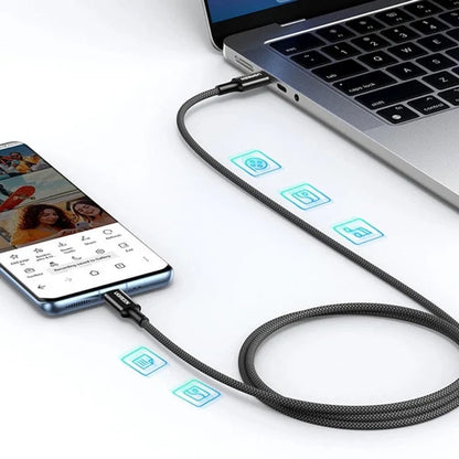 USB-C Data and Charging Cable - USB-C UGREEN US557 (15267), 100W, 1m, White