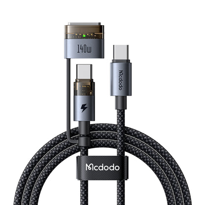 USB-C Charging Cable - USB-C / MagSafe 3 Mcdodo CA-8860, 240W, 2m, Black