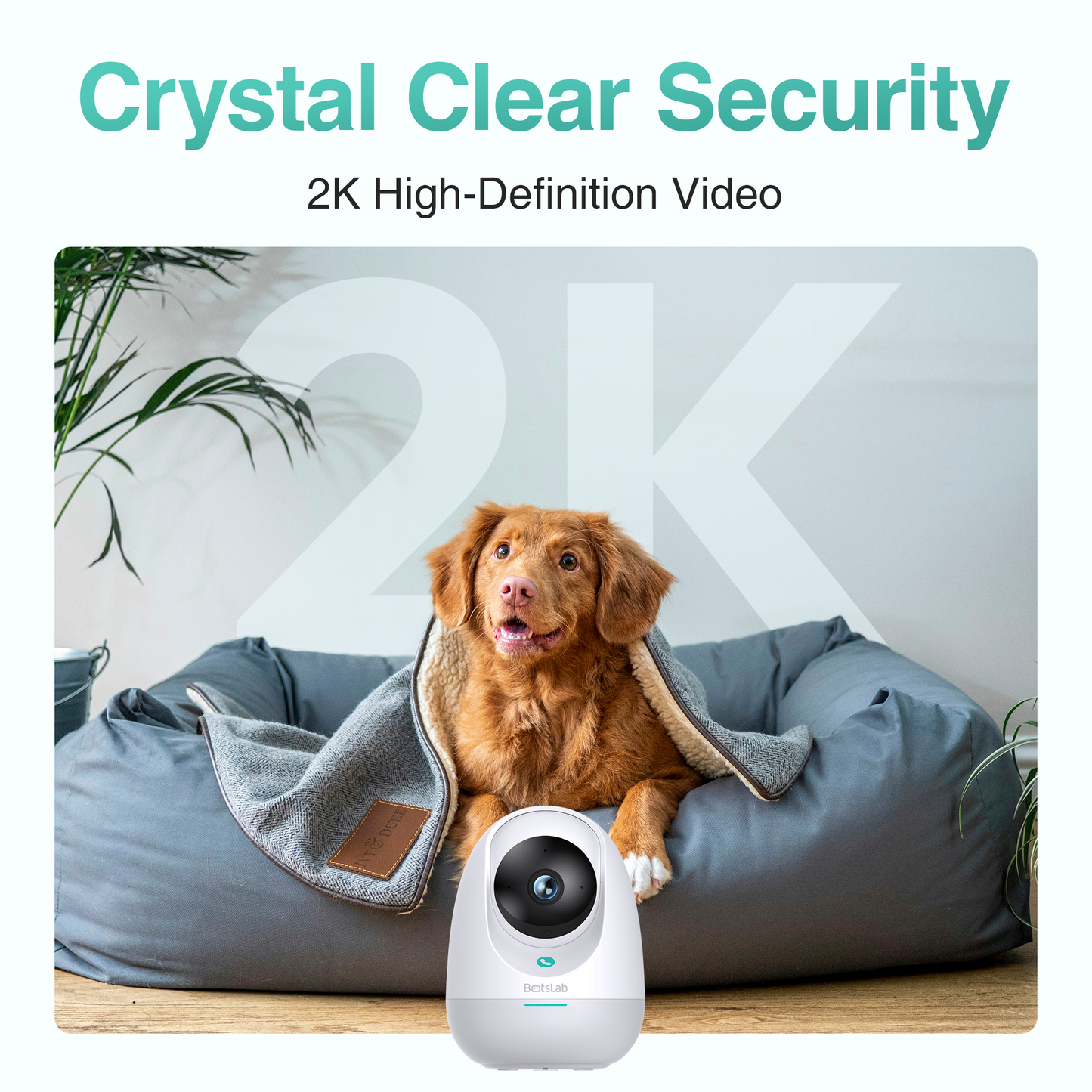 Surveillance Camera Botslab 2E Pro C213, Wi-Fi, 2K, 2K, Indoor 