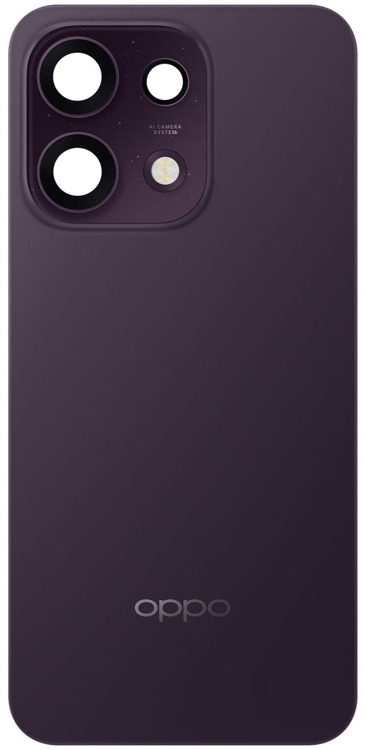 Oppo Reno16 F / Reno16 FS Battery Cover, Purple (Twilight Violet), Service Pack 621033001107