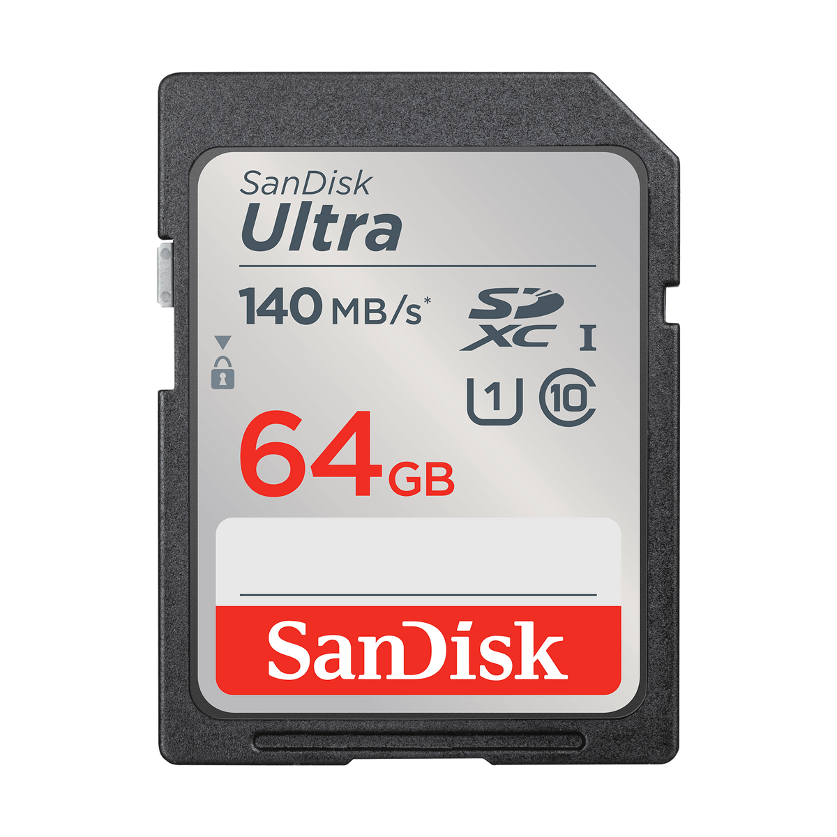 SanDisk Ultra SDXC Memory Card, 64Gb, Class 10 / UHS-1 U1 SDSDUNB-064G-GN6IN