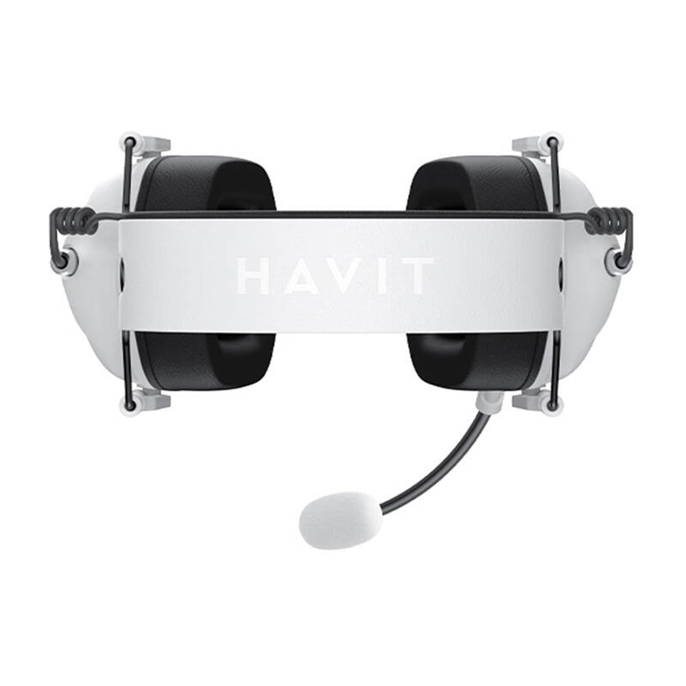 HAVIT H2033d 3.5mm Gaming Headphones, 2.2m, White