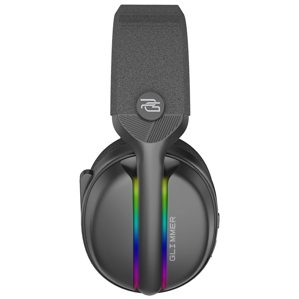 Proove Glimmer Wireless Gaming Headphones, RGB, BT / Wi-Fi / Wired, Black WHGL00022001