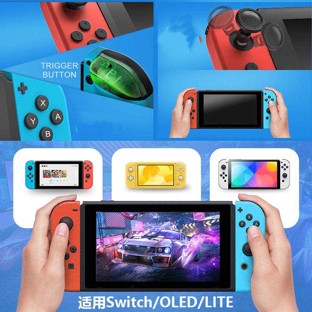 Techsuit THSWC Controller for Nintendo Switch / Switch OLED / Switch Lite, Red Blue