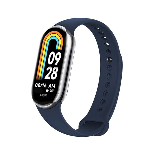 Fixed Silicone Strap for Xiaomi Smart Band 9 / 8, Blue