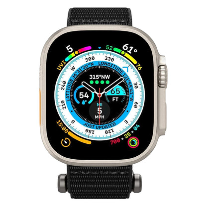 Spigen DuraPro Flex Band for Apple Watch 49mm / 46mm / 45mm / 44mm Series, Black AMP02465