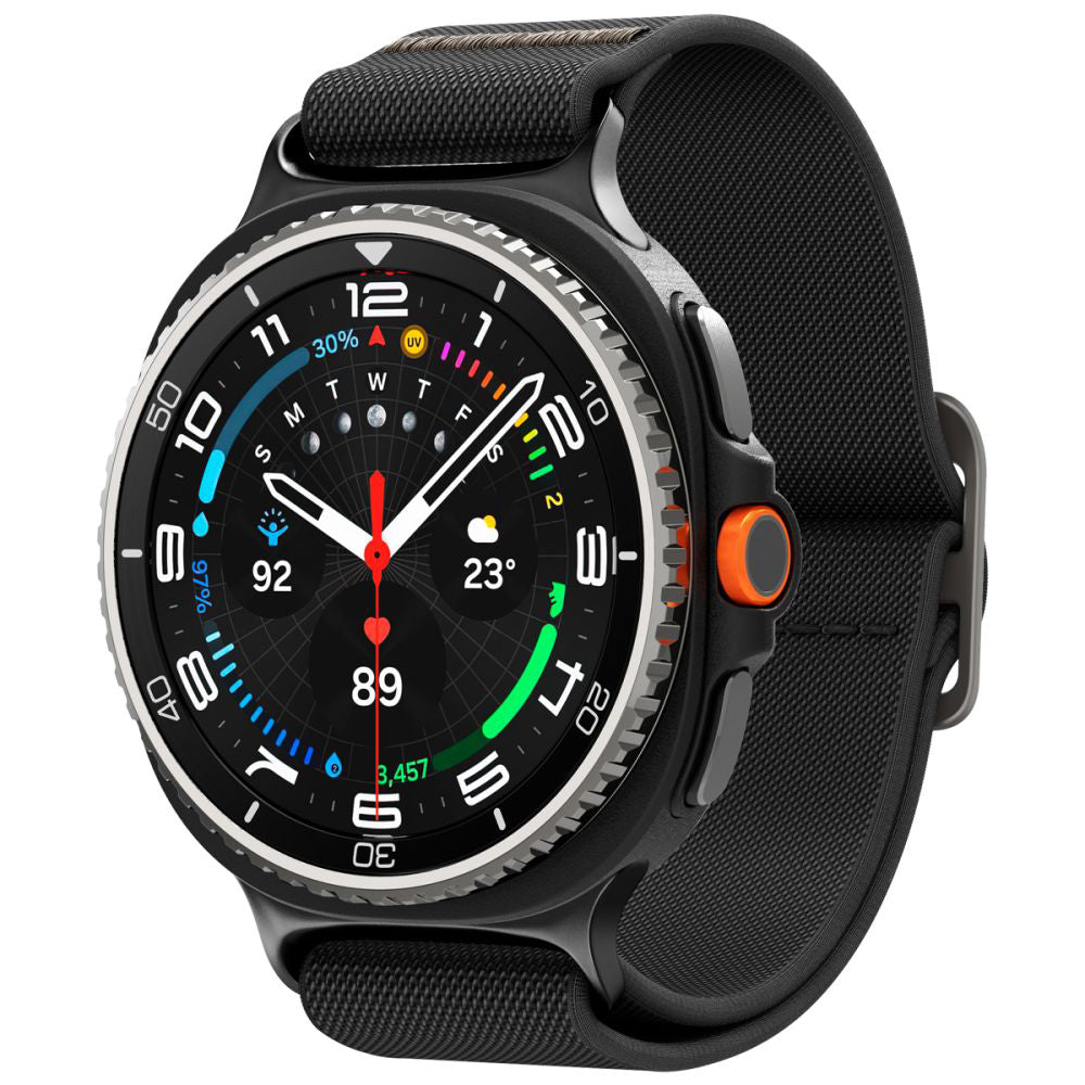 Spigen Lite Fit Strap for Samsung Galaxy Watch8 / Watch8 Classic Series, Black