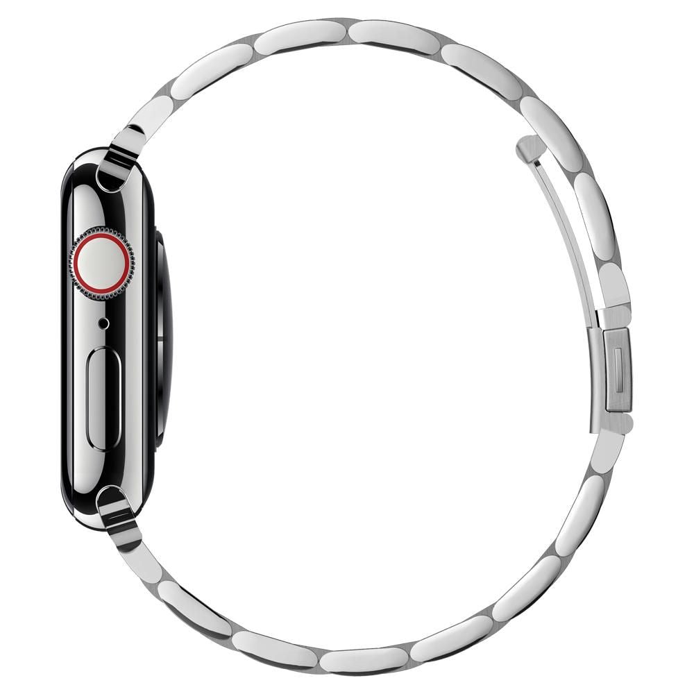 Spigen Modern Fit Strap for Apple Watch 42mm / 41mm / 40mm / 38mm Series, Silver 061MP25943