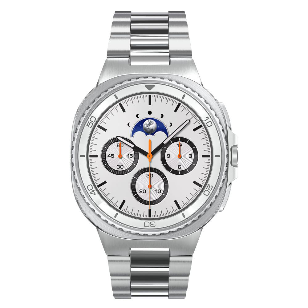 Spigen Modern Fit Strap for Samsung Galaxy Watch8 / Watch8 Classic Series, Silver AMP10120